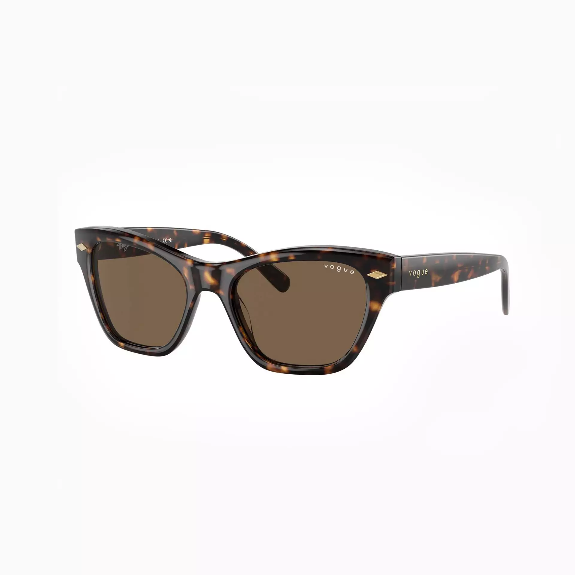 VO 5445S Dark Havana Vouge Kadın Güneş Gözlüğü