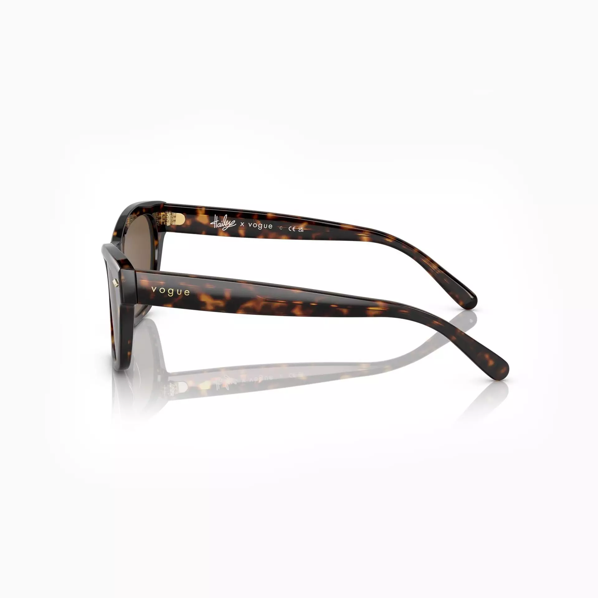 VO 5445S Dark Havana Vouge Kadın Güneş Gözlüğü-1415